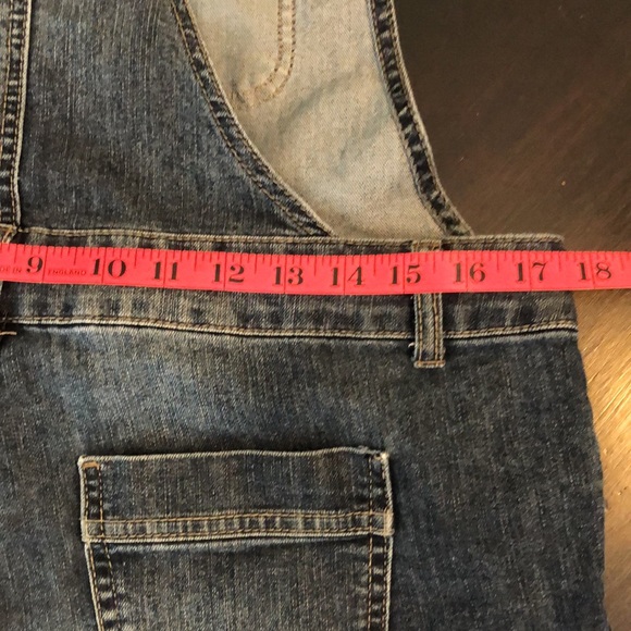 Denim Overall Shorts - Picture 10 of 11